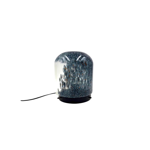 1970s Gae Aulenti, 'Neverrino' Murrine-Blown Glass Table Lamp , Vetreria Vistosi Italy For Sale - Image 6 of 14