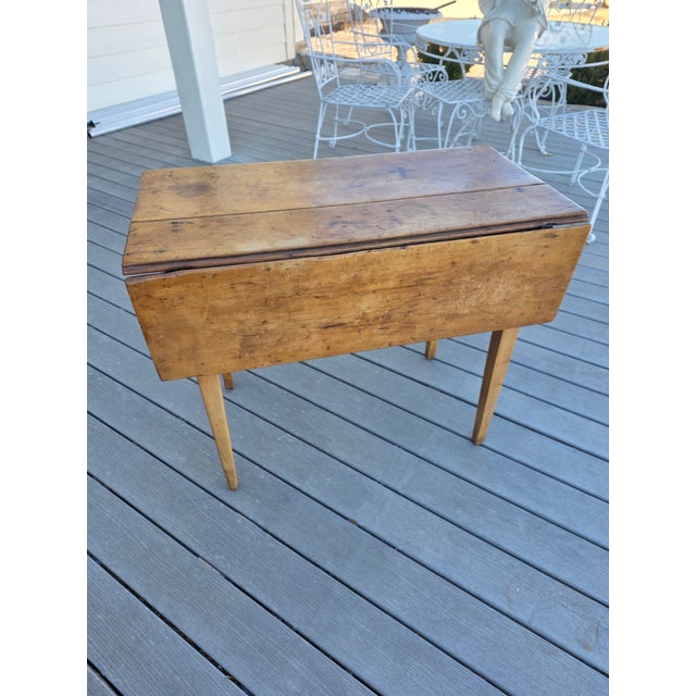 Early 19th Century Fruitwood Drop Leaf Table For Sale - Image 11 of 16