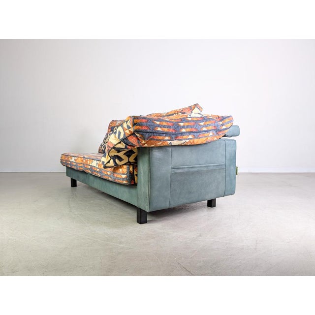 Sofa and Ottoman by Giorgio Soressi, 1990s, Set of 2 For Sale - Image 4 of 15