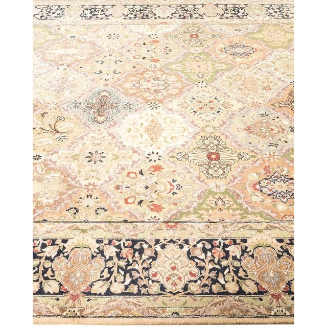 Solo Rugs Mogul, One-of-a-Kind Hand-Knotted Area Rug in Yellow, 6' 3" x 13' 10" For Sale - Image 4 of 8