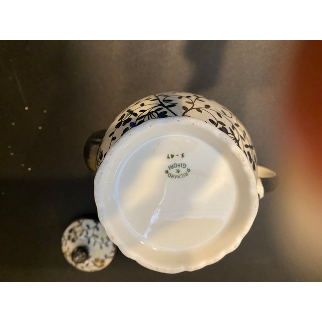 Richard Ginori 1940s Richard Ginori Vintage Demitasse Set For Sale - Image 4 of 6