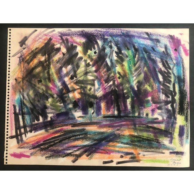 1951 Donald Bear Landscape Painting For Sale - Image 4 of 5