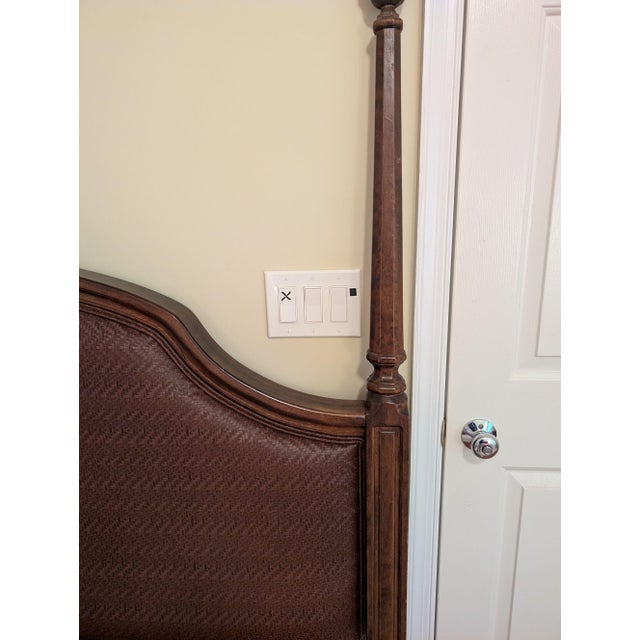 Wood 1970s Ethan Allen Queen Headboard For Sale - Image 7 of 18