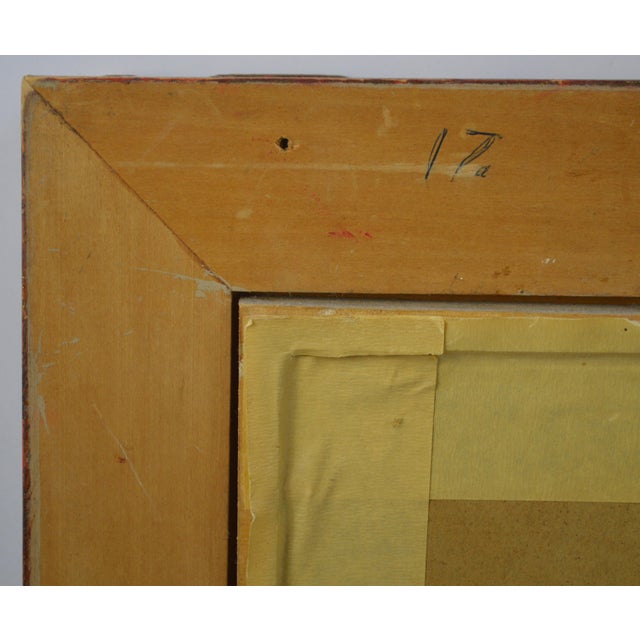 Vintage Still Life Painting With a Good French Louis Style Frame For Sale In New York - Image 6 of 6