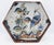 Handcrafted Ken Edwards Studio Hexagon Platter Tonala Mexico Folk Art Pottery For Sale In Palm Springs - Image 6 of 6