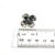 Silver 1990s Tiffany & Co Estate Dogwood Flower Brooch Sterling Silver 4.45 Grams For Sale - Image 8 of 11