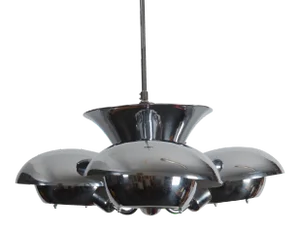 Bauhaus Chandelier by Franta Anyz for Napako, 1938