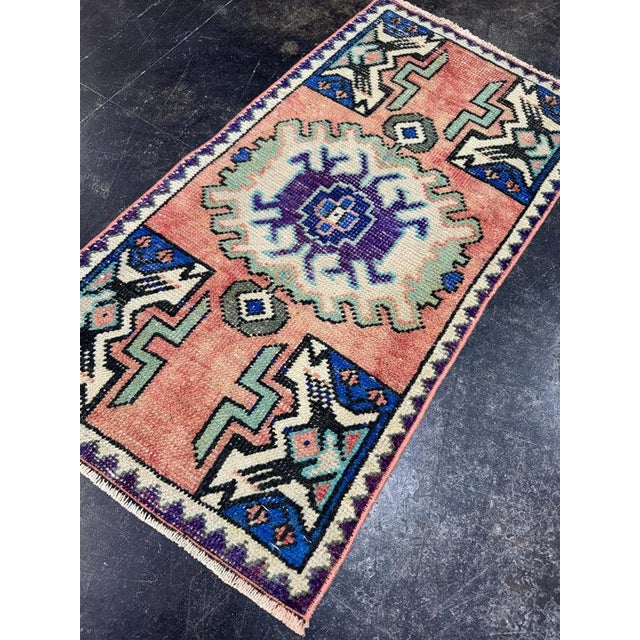 Early 21st Century Turkish Yastik Rug 1'7" x 3' For Sale - Image 5 of 5