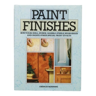 Paint Finishes by Charles Hemming For Sale