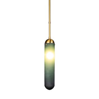 Pendant Light in Satin Brass by ZAVADSKI, 2020 For Sale