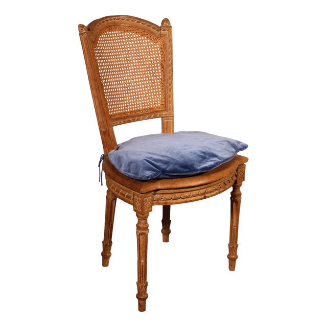 Early 19th Century Directoire Oak Chair For Sale