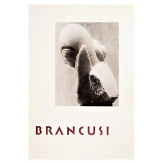 Brancusi Poster with Sculpture Photograph, 1953, Lithograph For Sale