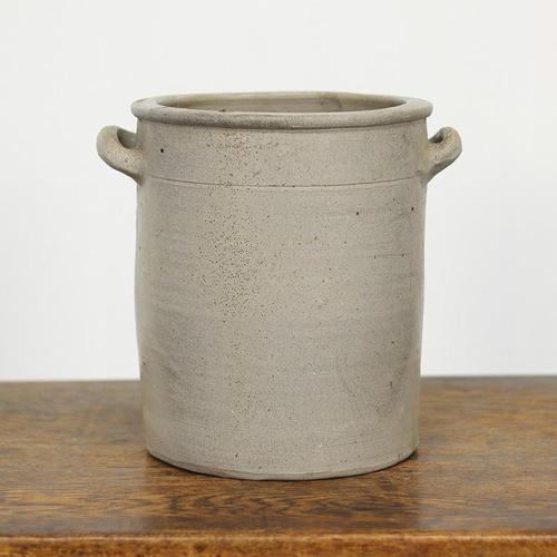 Minimalism Glazed Confit Jars, 1920s, Set of 3 For Sale - Image 6 of 12