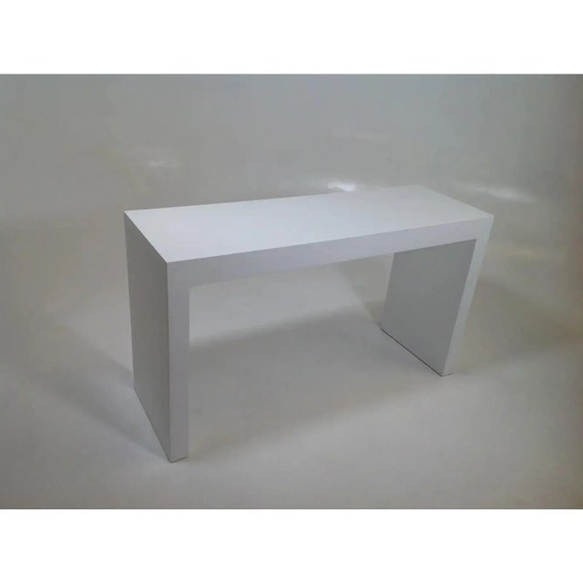 1990s Postmodern Parsons Style Console For Sale - Image 4 of 7