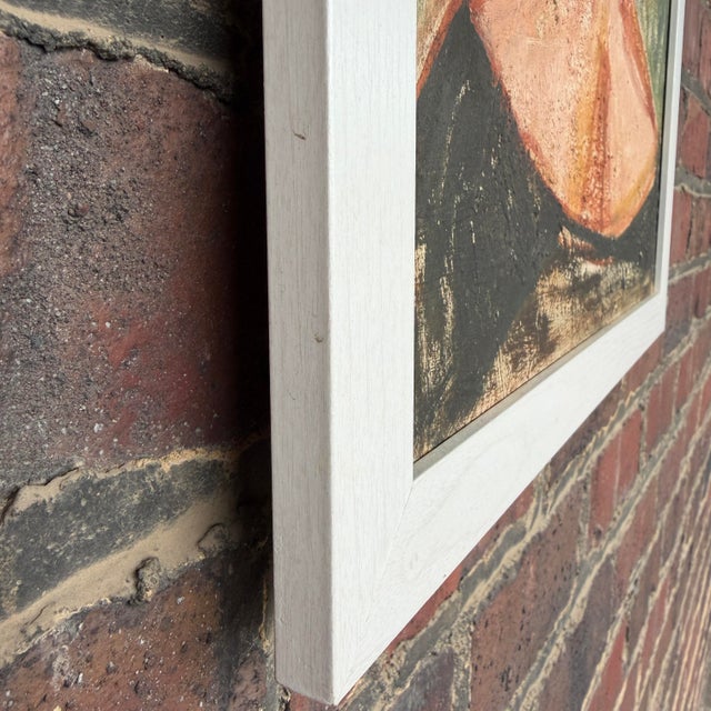 Abstract Unsigned Abstract Oil Painting of a Woman From Behind For Sale - Image 3 of 12