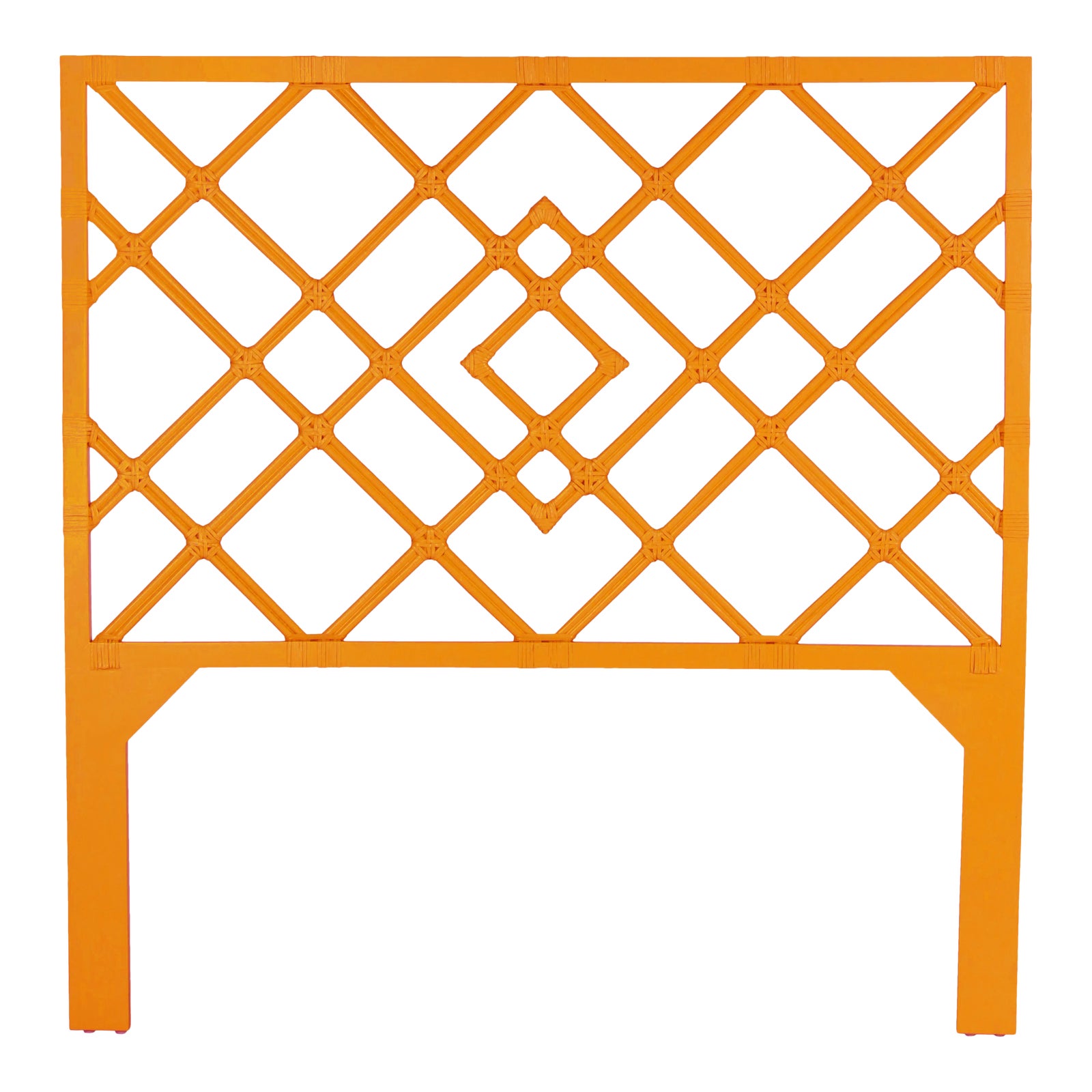 Darien Headboard Queen Orange Chairish