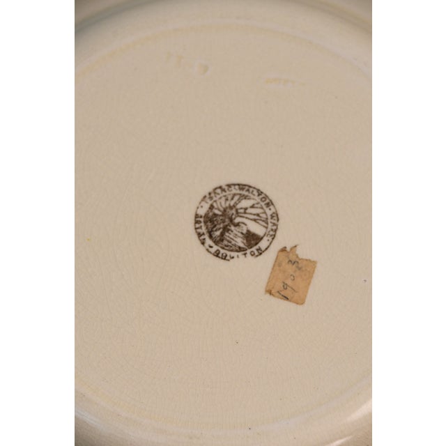 English Antique Royal Doulton Isaac Walton Ware "Gallant Fishers" Plate For Sale - Image 3 of 3