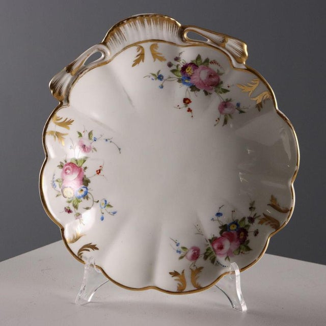 Porcelain Saucers, Set of 3 For Sale - Image 10 of 16