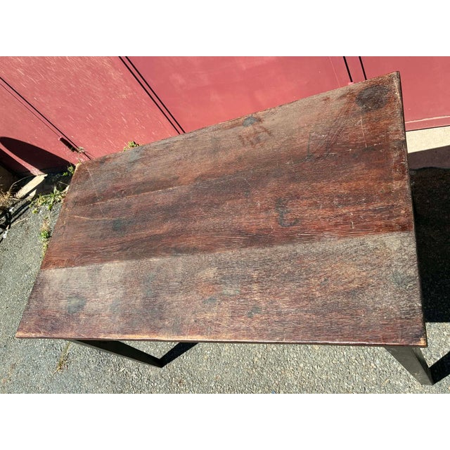 1950s Vintage Dining Table, 1950s For Sale - Image 5 of 6