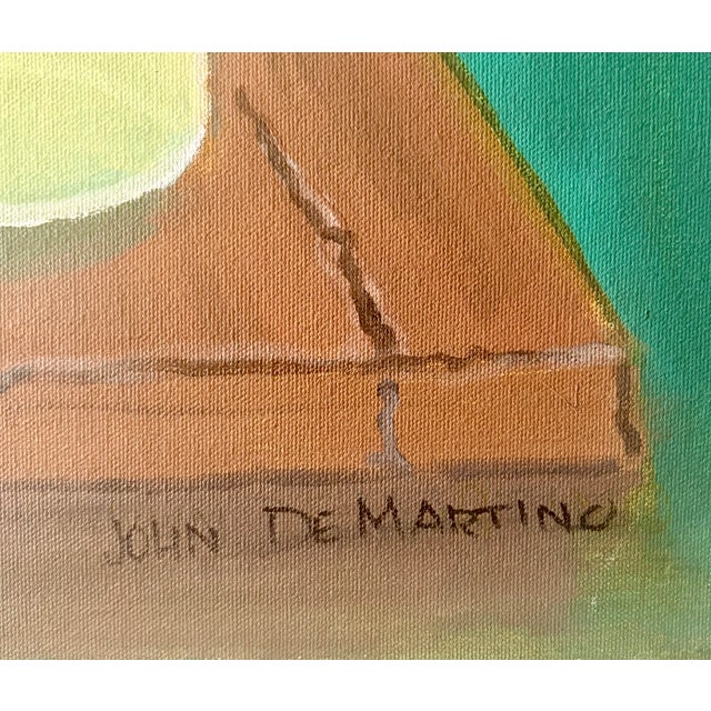Realism Original Still Life Lemons and Lemonade Oil on Canvas by John De Martino For Sale - Image 3 of 11