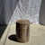 Small Side Table in Beige-Grey and Petrified Wood, 1980s For Sale - Image 15 of 18