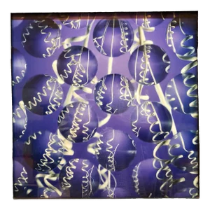 Ellen Carey, Vintage 1980's Large Format Abstract Unique Color Photo Polaroid Photograph, 1988