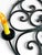 Antique Gothic Hand-Forged Wrought Iron Corona Four Light Chandelier For Sale - Image 6 of 12