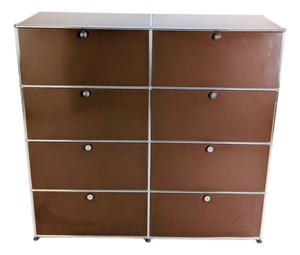Vintage Filing Cabinet with Drawers from USM Haller
