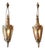 19th Century English Painted Iron Gothic Revival Period Lanterns - a Pair For Sale