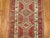 Zabihi Collection Brick Red Turkish Geometric Runner For Sale - Image 4 of 5