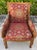 Wood Vintage Sherrill Carved Wood Bergère-Style Accent Armchair – French / Hollywood Regency For Sale - Image 7 of 12