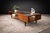 A study in proportion, material intelligence, and quiet architectural clarity, this rare coffee table by Carlo Hauner...