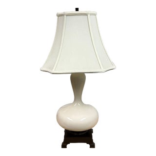 Off White Aladdin Table Lamp For Sale