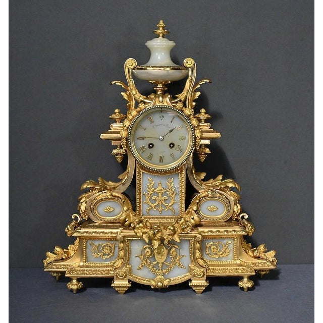 Gilt Bronze Fireplace Trim, Set of 3 For Sale - Image 4 of 18