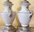 Vintage Pair of Neoclassical Trophy Urn Table Lamps in White Crackle Glaze – Made in Usa For Sale In Washington DC - Image 6 of 18