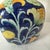 Blue Vintage Italian Ceramic Table Lamp For Sale - Image 8 of 12