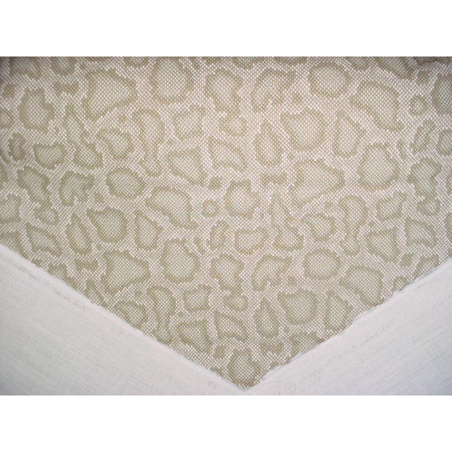 F Schumacher Park Avenue Python in Greige Reptile / Snake Printed