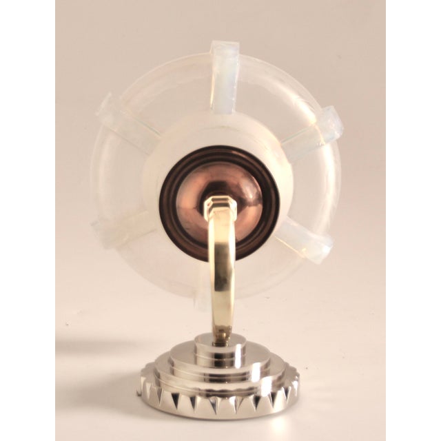 French Art Deco Wall Light attributed to Henri Petitot for Atelier Petitot, 1930s For Sale - Image 4 of 16
