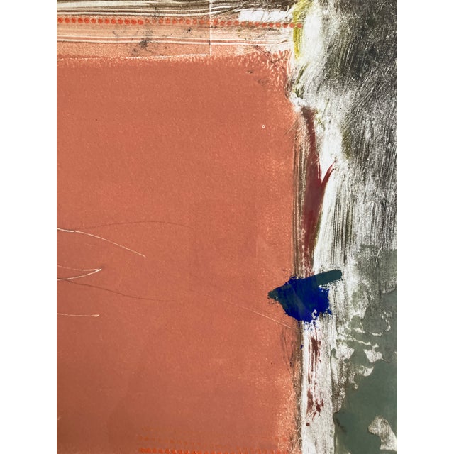 1990s Graffiti Series II Contemporary Lithograph, Santa Cruz Artist Lin Marelick. Framed. For Sale - Image 5 of 8