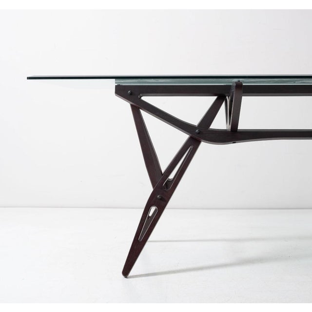 Dining Table in Light Wood by Carlo Mollino for Zanotta, 1990s For Sale - Image 11 of 16