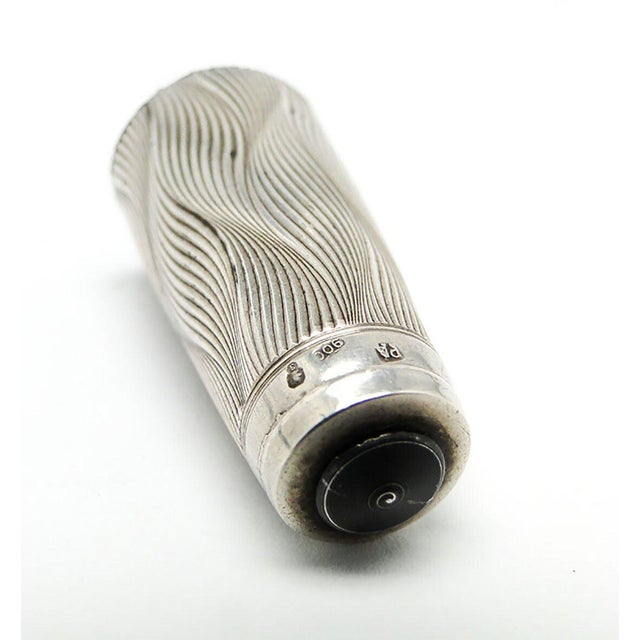 Metal Vintage Art Deco Silver Pen, Germany, 1930s For Sale - Image 7 of 10