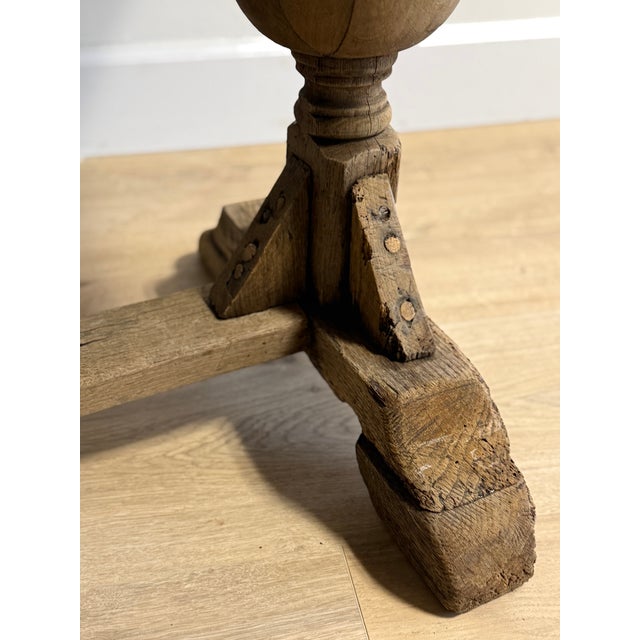 French 17th C. French Oak Dining Table For Sale - Image 3 of 7