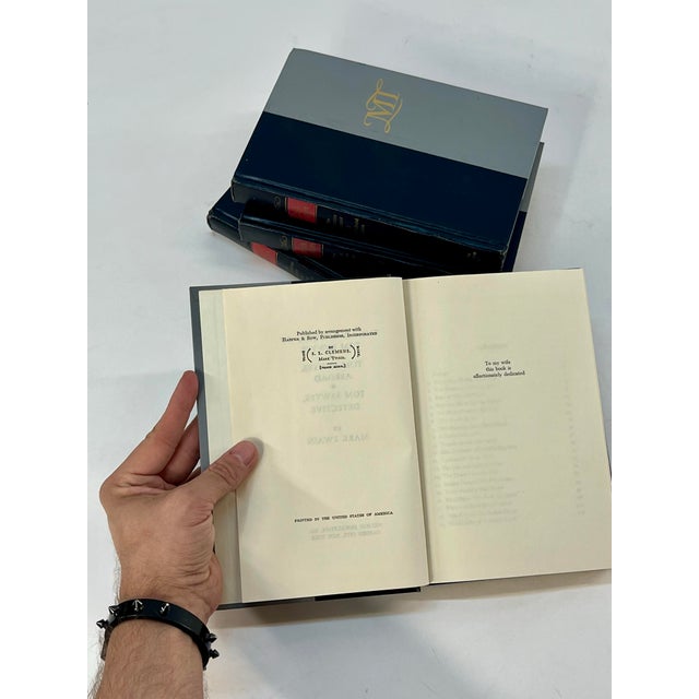 Vintage Classic Mark Twain Books- Set of 4 For Sale In Atlanta - Image 6 of 10