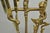 Antique English Federal Brass Urn Finial Fireplace Tool Set With Stand For Sale - Image 10 of 12