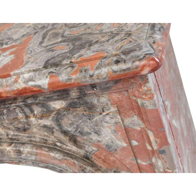 19th Century Louis Philippe Marble Fireplace Mantel For Sale - Image 4 of 6