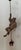 Tyrolean Mountaineer Pendant Lamp in Hand-Carved Softwood, 1980s For Sale - Image 3 of 18