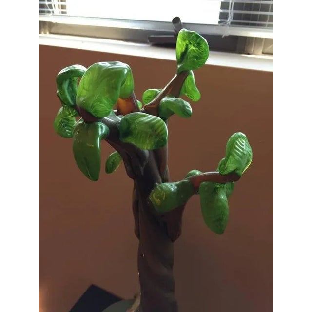 Glass Handblown Glass Tree Head "Summer" Sculpture For Sale - Image 7 of 10