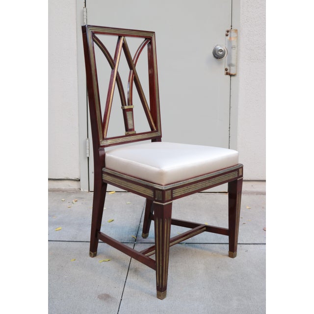Mid 19th Century Set of Four Neoclassical Side Chairs For Sale - Image 17 of 18