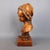 Carved Wooden Sculpture of a Girl, 1960s For Sale - Image 6 of 16