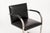 2010s Mid Century Black Brno Chairs by Mies Van Der Rohe for Knoll Set of 4 For Sale - Image 5 of 13